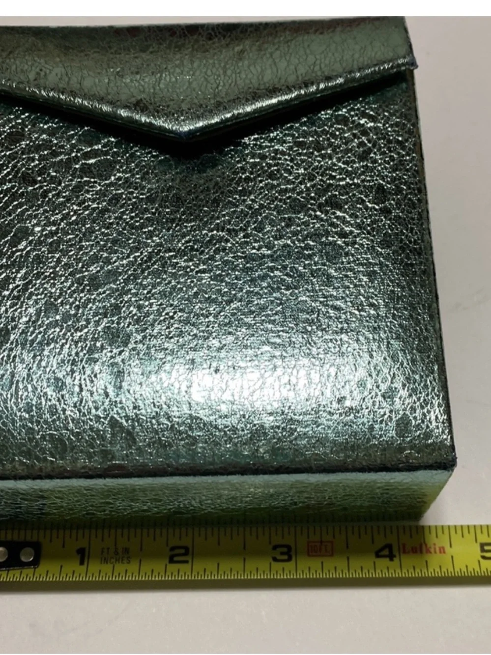Nordstrom NWT Metallic Aqua Travel Jewelry Organizer Case Foldable